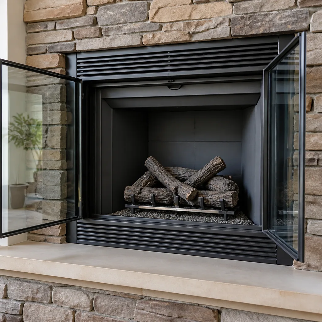 Gas fireplace service